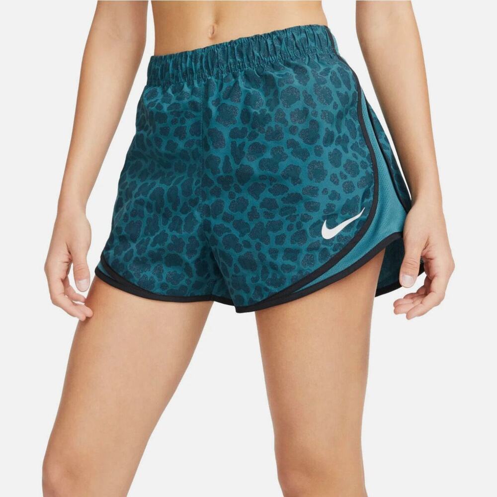 NWT NIKE Dri-Fit Tempo 3" Women's Running Shorts Leopard Print Size XS
